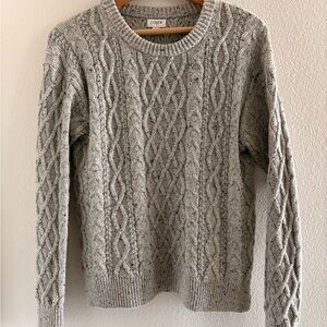 J.Crew Cable Crewneck Women’s Sweater